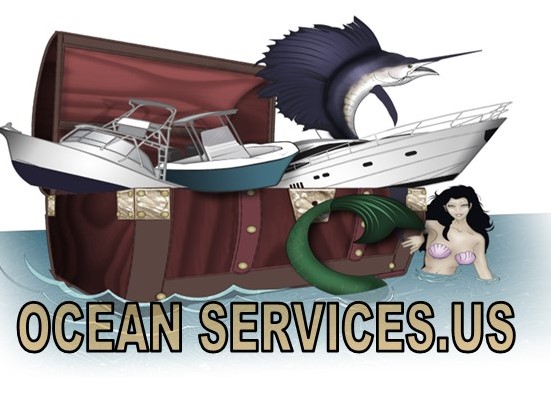 Ocean Services - Yacht Broker Logo