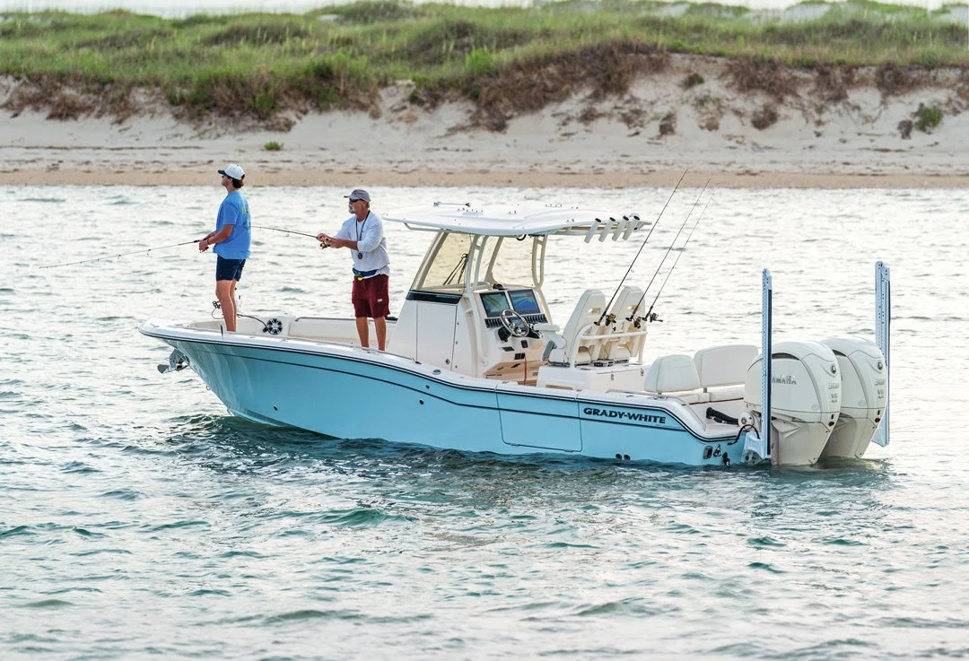 Fishing from a Grady-White Coastal Explorer