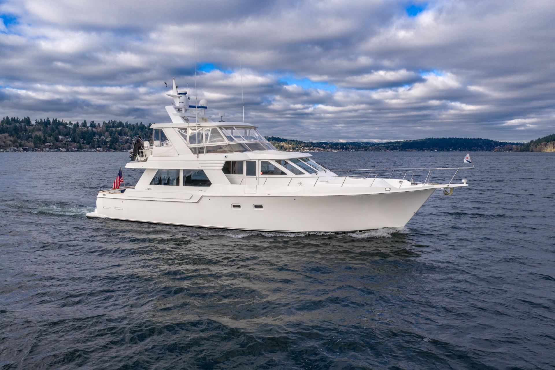 1995 Tollycraft 57 Walk Around Pilothouse yacht for sale in 