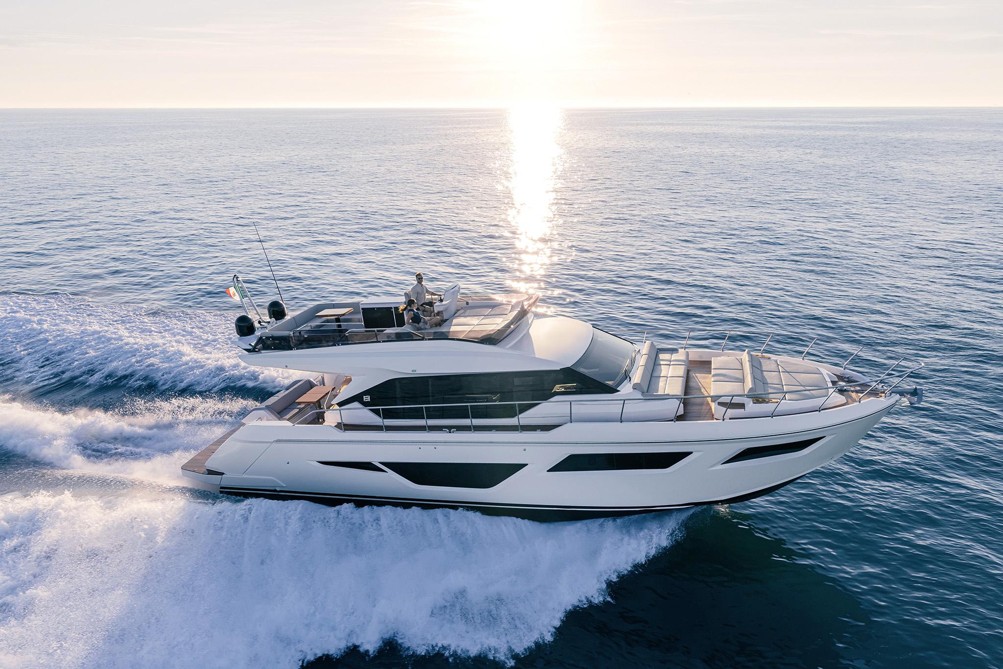 2025 Ferretti Yachts 580 yacht for sale in