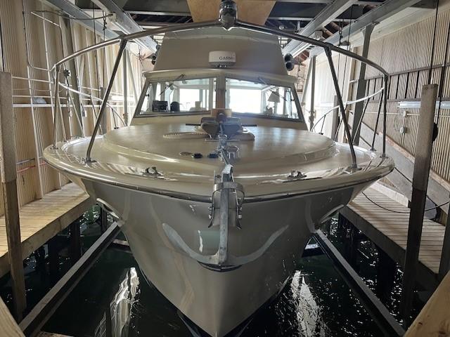 1970 Chris-Craft commander sport cruiser fly bridge yacht for sale in 
