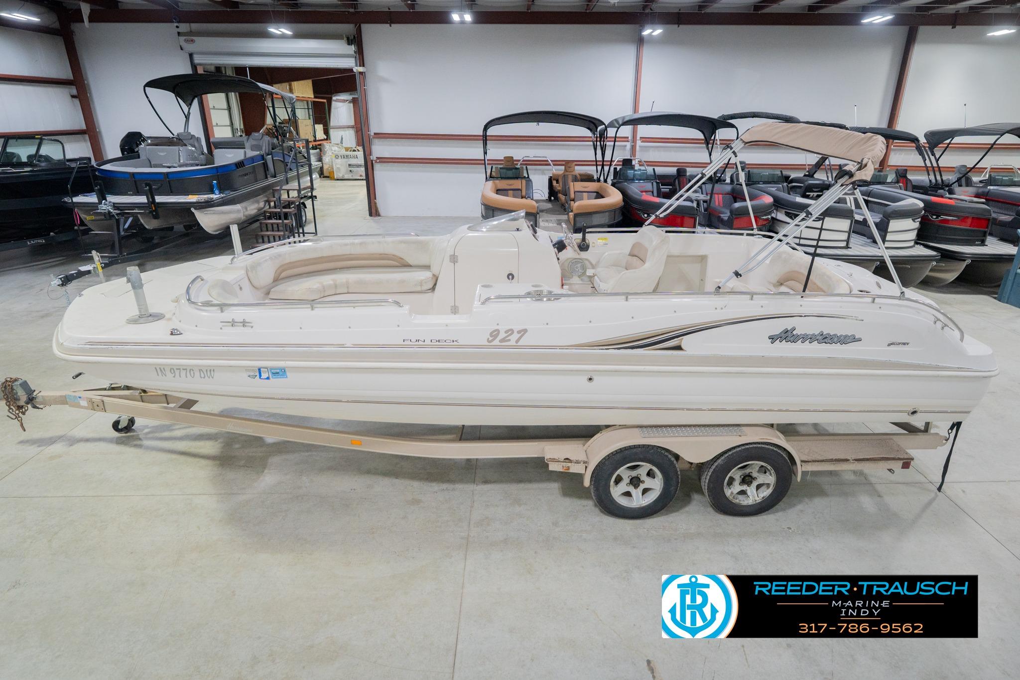 2002 Hurricane SunDeck Sport 232 OB