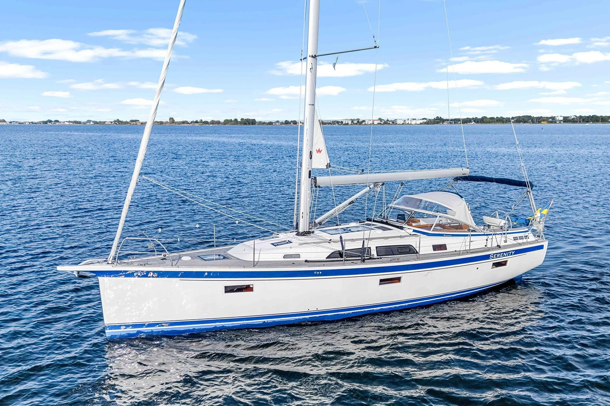 2022 Hallberg-Rassy 400 yacht for sale in 