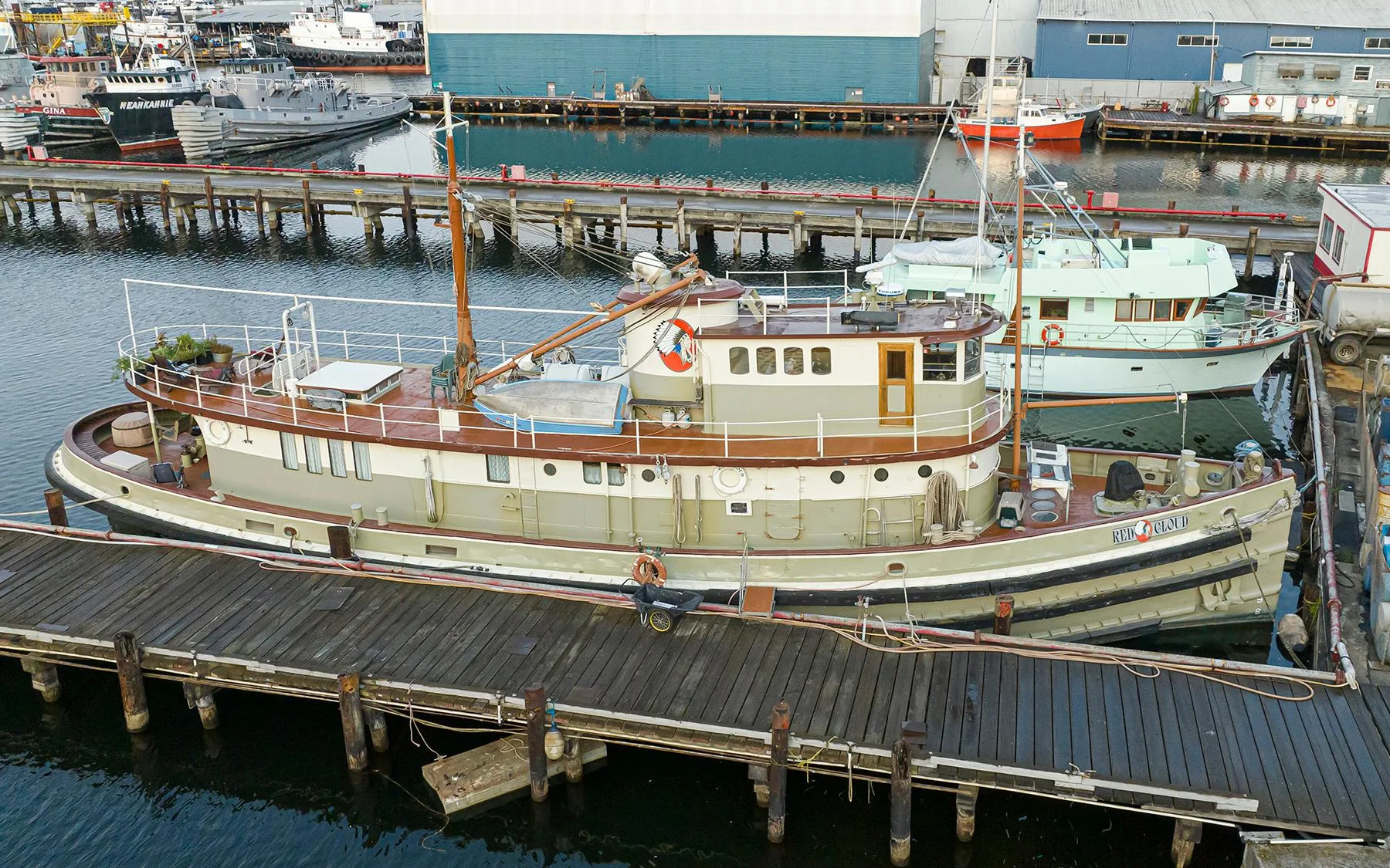 1943 Custom 100' Navy Tug / Liveaboard Conversion / 2019 Re fit